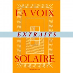 Textes extraits - "La Voix Solaire" - Jacques BREYER